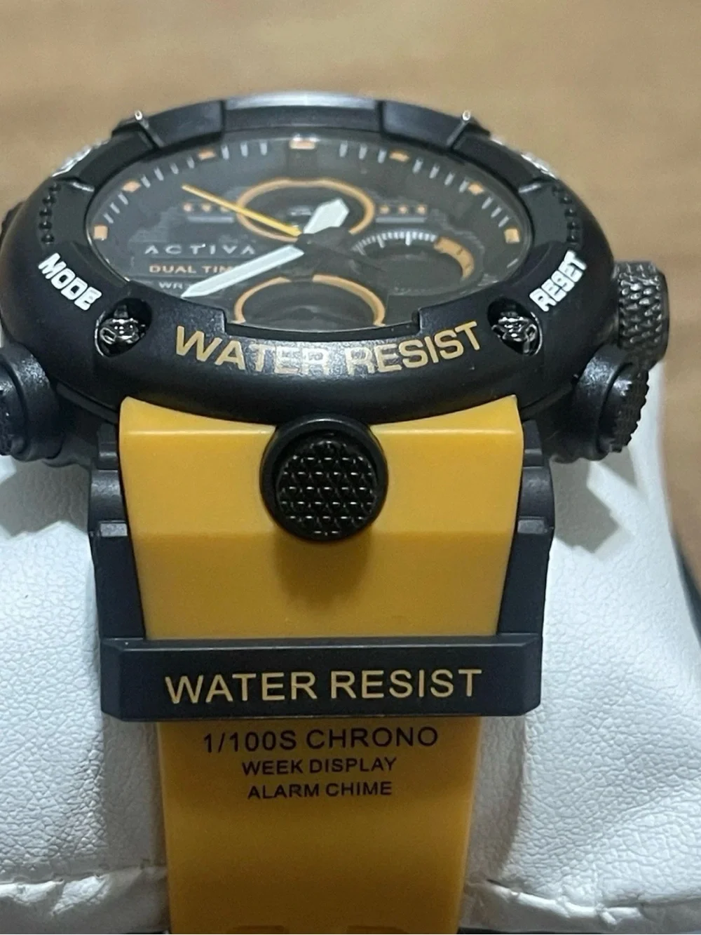 Activa X Invicta Digital Men's Watch - 52mm. Orange & Black, New